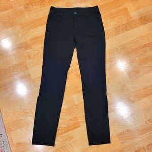 Athleta Ponte Knit Mid Rise Jegging Black Skinny Pants Size 2